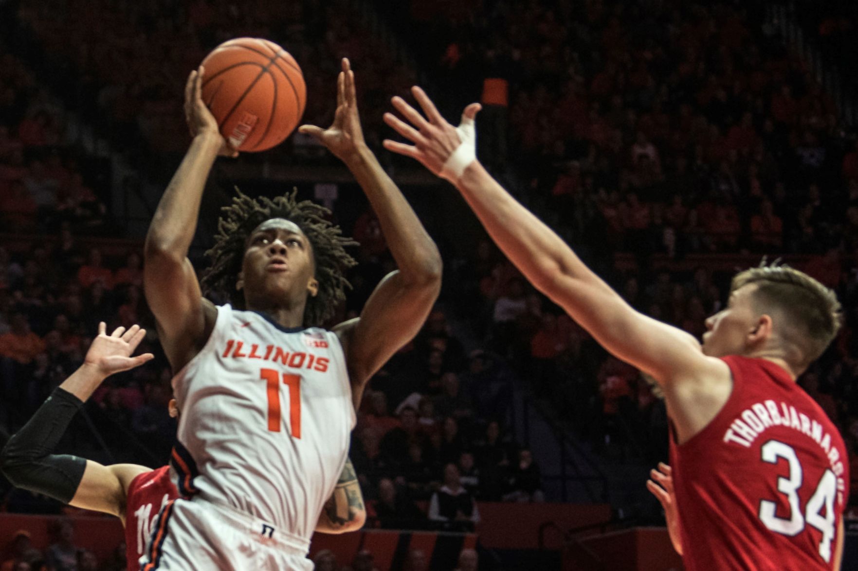 Nebraska Illinois Basketball